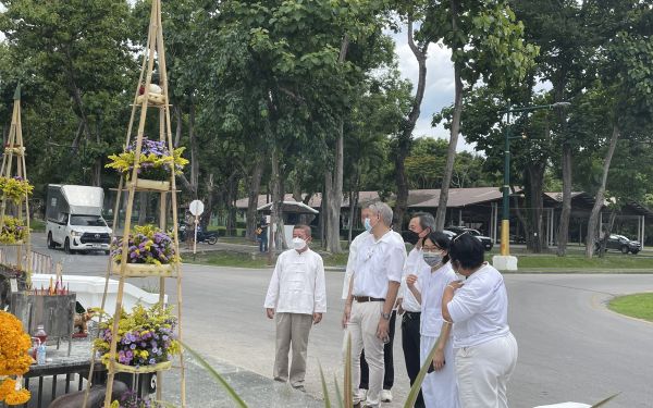 05.06.65 พิธีบวงสรวงศาลพระภูมิ มหาวิทยาลัยเชียงใหม่