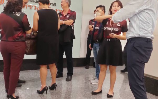 ภาพบรรยากาศเข้าแสดงความยินดี กับ รองอธิบดีกรมเชื้อเพลิงธรรมชาติ