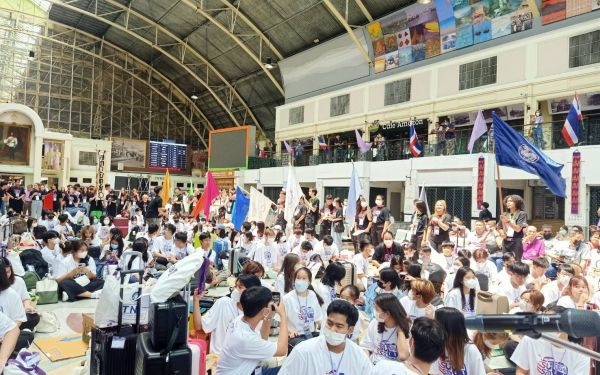 กิจกรรมรับน้องรถไฟ 2566